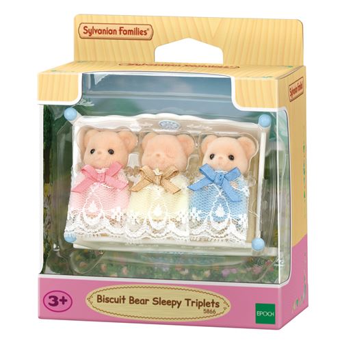 Sylvanian Families Multicolore Poupée Les Triplés Ours Biscuit