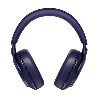 Casque circum-aural sans fil Bowers & Wilkins Px7 S3 Bluetooth avec réduction active du bruit Bleu Indigo