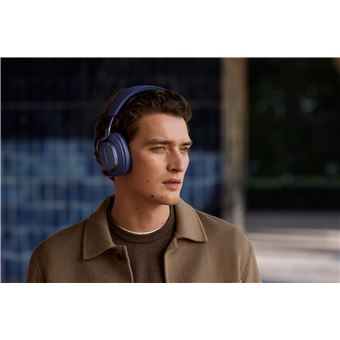 Casque circum-aural sans fil Bowers & Wilkins Px7 S3 Bluetooth avec réduction active du bruit Bleu Indigo