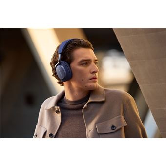 Casque circum-aural sans fil Bowers & Wilkins Px7 S3 Bluetooth avec réduction active du bruit Bleu Indigo