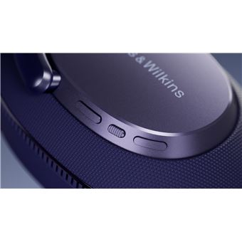 Casque circum-aural sans fil Bowers & Wilkins Px7 S3 Bluetooth avec réduction active du bruit Bleu Indigo