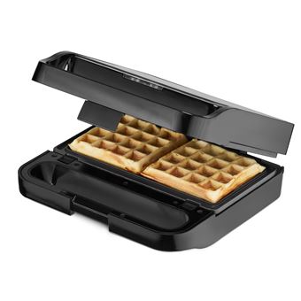 Gaufrier et croque-monsieur Trisa Snack Mate 7378.4245 850 W Noir