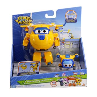 Figurine Super Wings Transforming S5 et Super Pets Modèle aléatoire