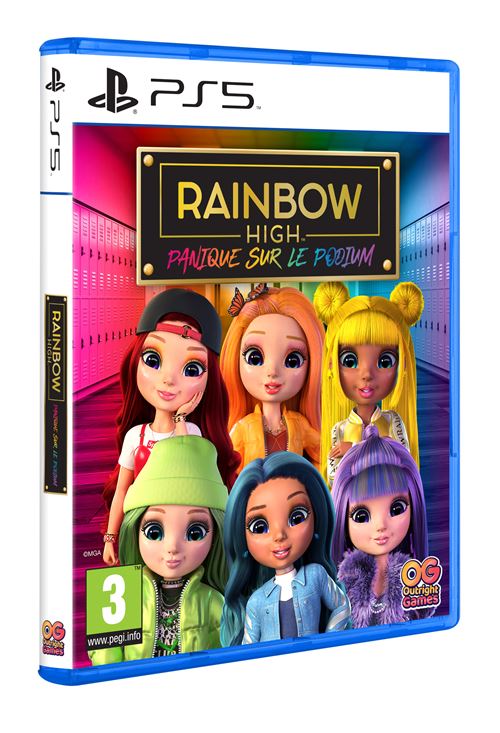 Rainbow High - Panique Sur Le Podium : les poupées fashion et colorées  arrivent dans leur premier jeu vidéo en septembre 2023 sur Switch,  Playstation et Xbox - JUST FOR GAMES