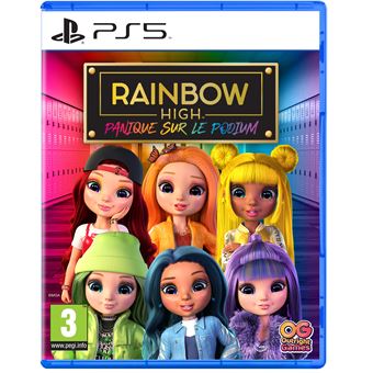 Rainbow High Panique sur le Podium PS5