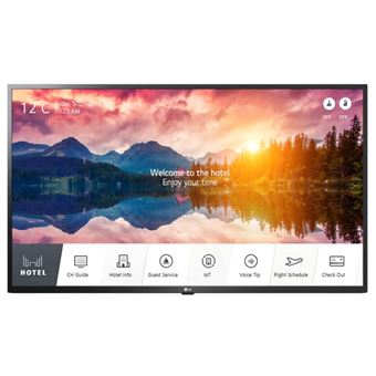 TV LG 55US662H 55" 4K UHD Smart Hôtel TV Noir Céramique