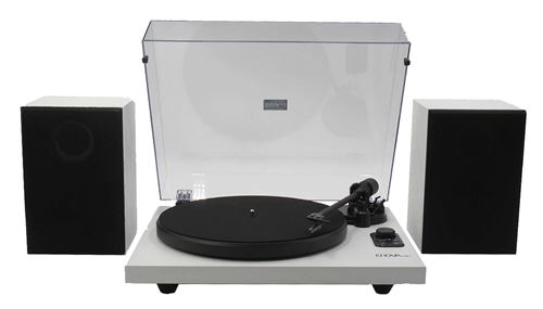 Enova Hifi Platine Vinyle Enova Hi-Fi Vision2 Set Wdl + 2 Enceintes Finition Blanc