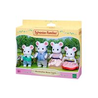 5 Figurines Famille Chat Bicolore Sylvanian Families Autre Figurine Ou Replique Achat Prix Fnac