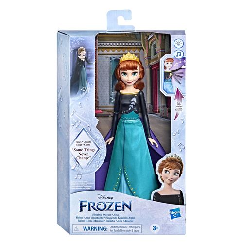 Poupée Disney Frozen La Reine Des Neiges Reine Anna Chantante