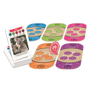 Jeu de cartes Educa Ushuaïa Animaux Champions