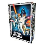 Puzzle 300 pieces STAR WARS lenticulaire Prime 3D Boîte Metal The Mandalorian - Dimensions du puzzle monte : 31 x 46 cm - La surface lenticulaire du puzzle donne l''effet de s''animer au puzzle et invite l''enfant a entrer dans l''univers du puzzle
