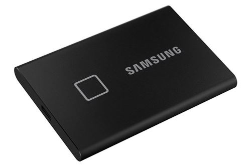 Disque SSD Externe Samsung Portable T7 Touche 500 Go Noir