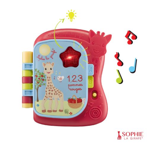 Livre musical et lumineux Sophie La Girafe