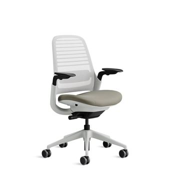 Chaise de Bureau Steelcase Series 1 Beige - 1