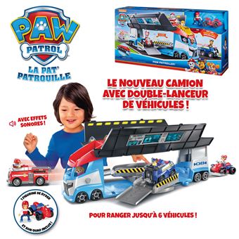 6€04 sur Camion pompier transformable Marcus La Pat'patrouille Le Film -  Camion - Achat & prix