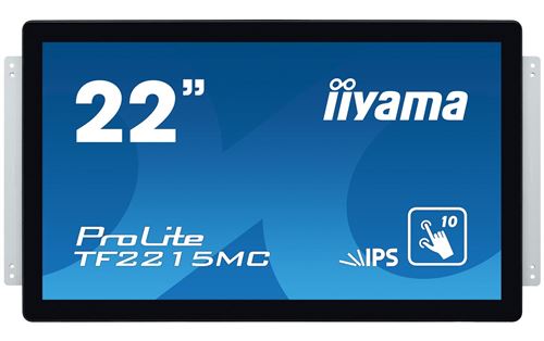 iiyama ProLite TF2215MC-B2 - Écran LED - 22 (21.5 visualisable) - cadre ouvert - écran tactile - 1920 x 1080 Full HD (1080p) @ 60 Hz - IPS - 350 cd/m² - 1000:1 - 14 ms - HDMI, VGA, DisplayPort - noir