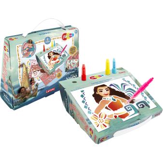 Mallette Pupitre 2 En 1 Blopens Vaiana Lansay Crayon De Couleur Ou Feutre Achat Prix Fnac