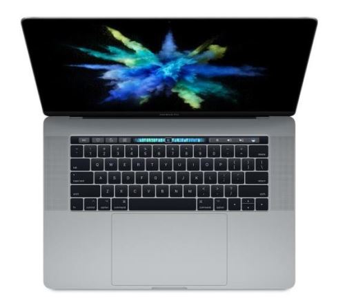 Apple MacBook Pro 15.4'' Touch Bar 512 Go SSD 16 Go RAM Intel Core i7 quadricœur à 2,8 GHz Gris sidéral Sur-mesure 2017