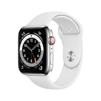 Photo de apple-watch-series-6-44mm-boitier-acier-argent