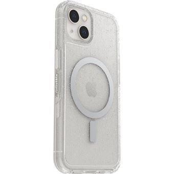 Coque de protection avec MagSafe pour iPhone 13 OtterBox Symmetry Series+ Clear Transparent pailleté