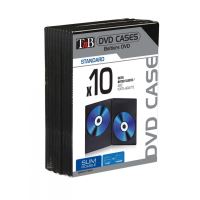 TNB BOX.DVD X10 DOUBLE BLACK SLIM