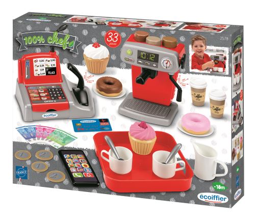 Jeu d’imitation Ecoiffier Coffret coffee shop