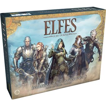 Jeu de rôles Asmodee Initiation au Jeu d'Aventures dans les Terres d'Arran Elfes