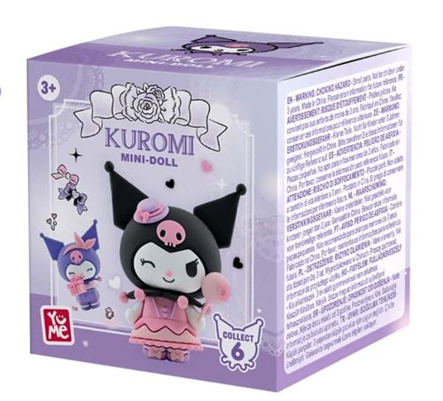 Figurine Yume Hello Kitty Série Kuromi 5 cm Modèle aléatoire - vue 2
