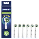 Pack de 6 brossettes Oral B Cross Action Mega Blanc