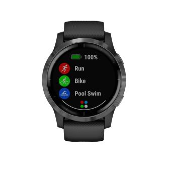 Montre connect e Garmin Vivoactive 4 Noir Montre connect e