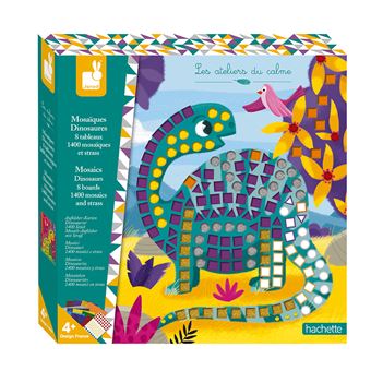 Kit créatif Janod Mosaïques dinosaures