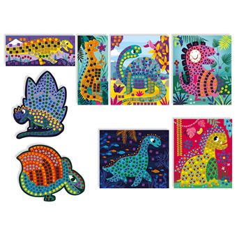 Kit créatif Janod Mosaïques dinosaures