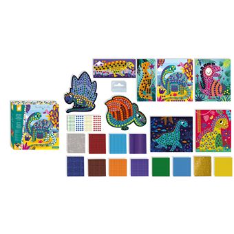 Kit créatif Janod Mosaïques dinosaures