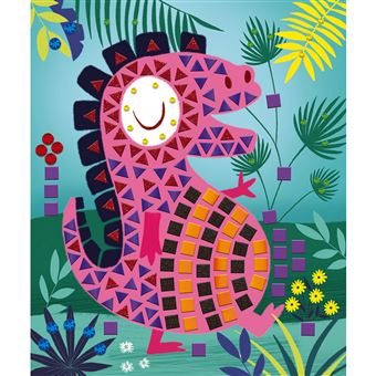 Kit créatif Janod Mosaïques dinosaures