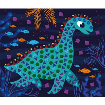 Kit créatif Janod Mosaïques dinosaures