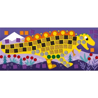 Kit créatif Janod Mosaïques dinosaures