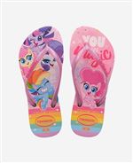 Tongs et espadrilles sportswear Havaianas Kids Slim My Little Pony Macaron Pink Taille 27-28