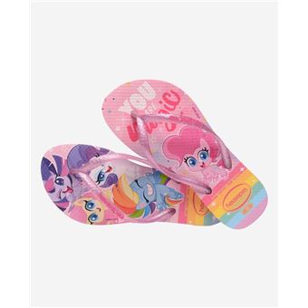 Tongs et espadrilles sportswear Havaianas Kids Slim My Little Pony Macaron Pink Taille 27-28