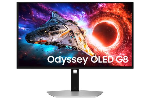 Ecran PC Gaming Samsung Odyssey OLED G8 LS32HG802SUXEN 32 240 Hz 4K UHD Argent