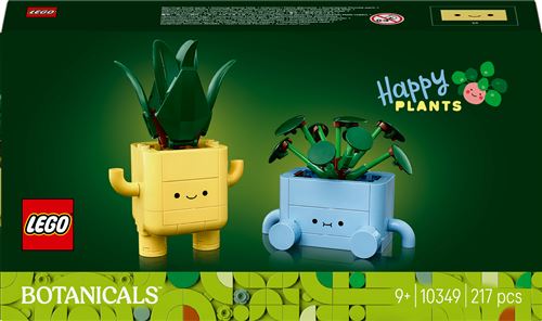 LEGO® Botanicals 10349 Petites plantes souriantes