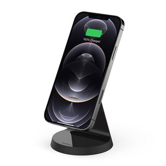 Socle de recharge sans fil magnétique pour iPhone Belkin Noir - Chargeur  pour téléphone mobile - Achat & prix