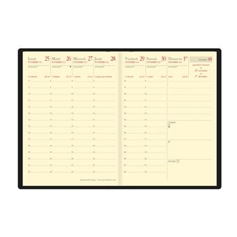 Agendas Quo Vadis Prestige Randonnée semainier - 9 x 12 cm - 2024