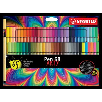 Etui 65 Feutres Stabilo Pen 68 Arty - 1