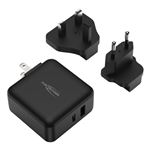 Chargeur de voyage 2 ports USB Ansmann TC230PD Noir