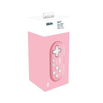 Mini Manette 8BITDO Zero 2 Rose