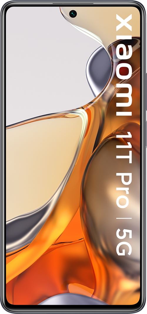 Smartphone Xiaomi 11T Pro 6.67"" 5G Double SIM 256 Go Gris comète État correct - Xiaomi reconditionné disponible sur Fnac