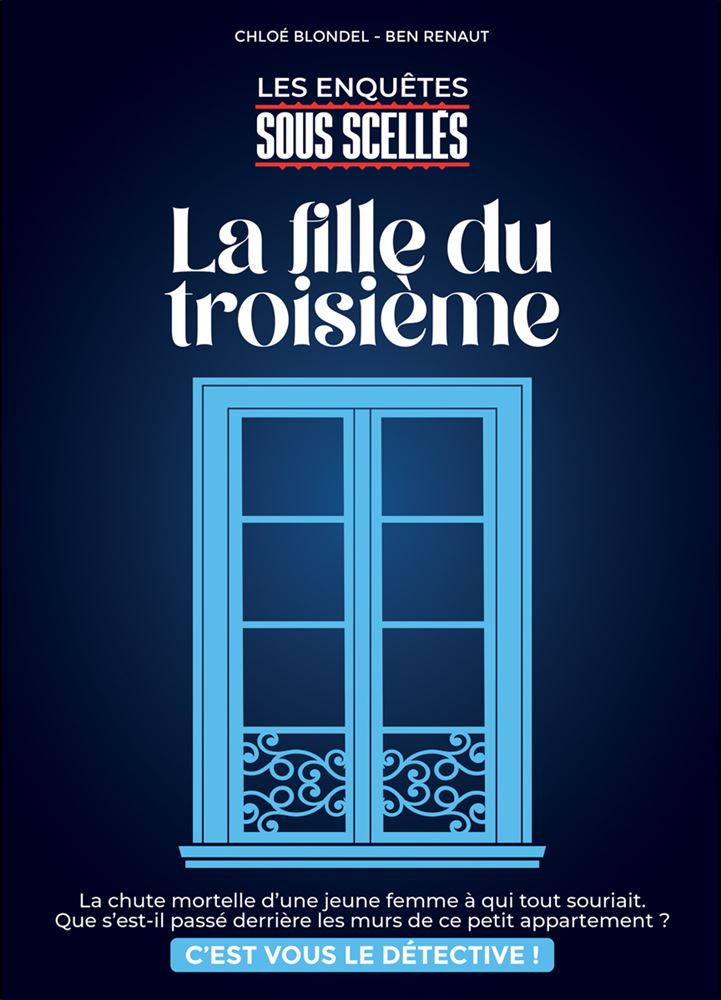 Jeu d'enquête Enigami Sous Scellés La fille du troisième