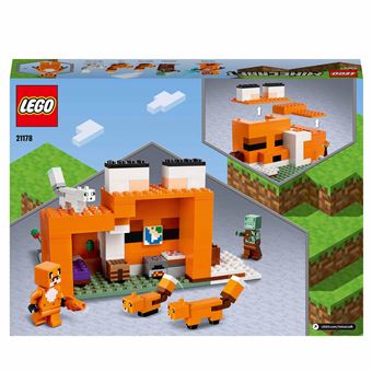 LEGO® Minecraft 21178 Le refuge renard
