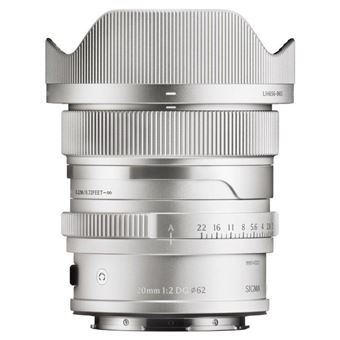 Objectif hybride Sigma DG CTP 20 mm f/2-22 Argent pour Monture L - 1