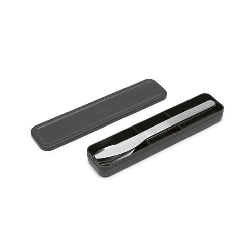 Set de 3 couverts Brabantia Make & Take Gris Foncé